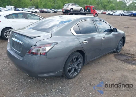 2014 Nissan Maxima 3.5 Sv из США, поврежденный, VIN 1N4AA5AP9EC432415